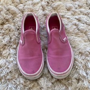 Vans Pink Slide On